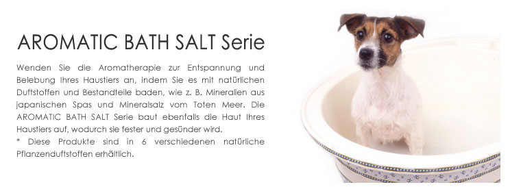 AROMATIC BATH SALT Serie
